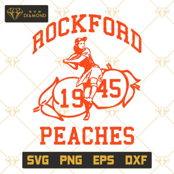 A League Of Their Own Rockford Peaches SVG