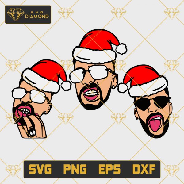 Bad Bunny Merry Christmas SVG