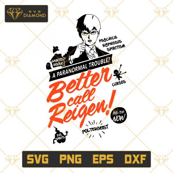 Better Call Reigen SVG