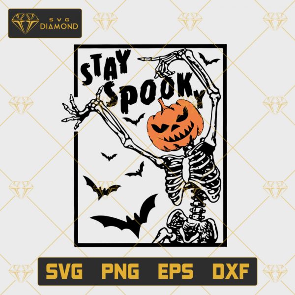 Stay Spooky Pumpkin SVG