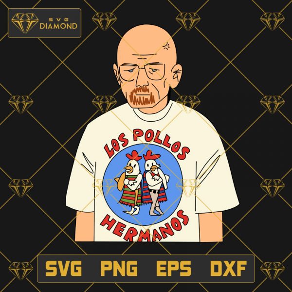 Walter White Los Pollos Hermanos SVG