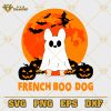 French Boo Dog SVG