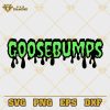 Goosebumps Logo SVG