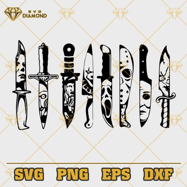 Halloween Knife Horror SVG