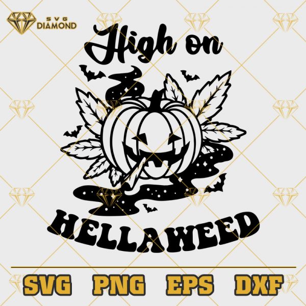 High On Hellaweed SVG