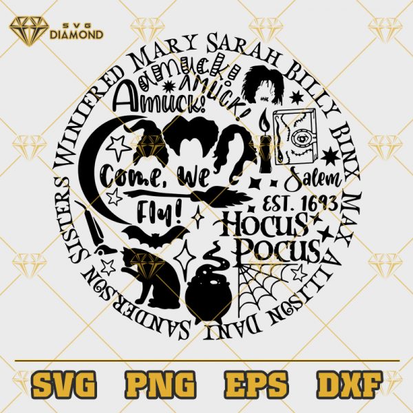 Hocus Pocus 1693 SVG