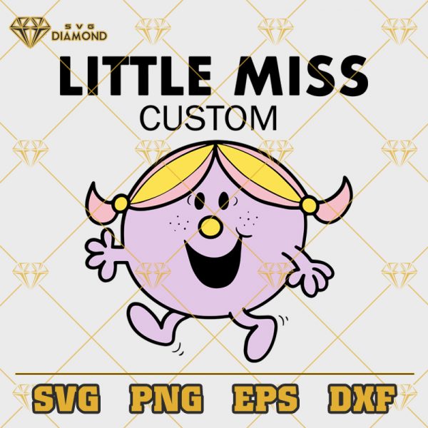 Little Miss Custom SVG