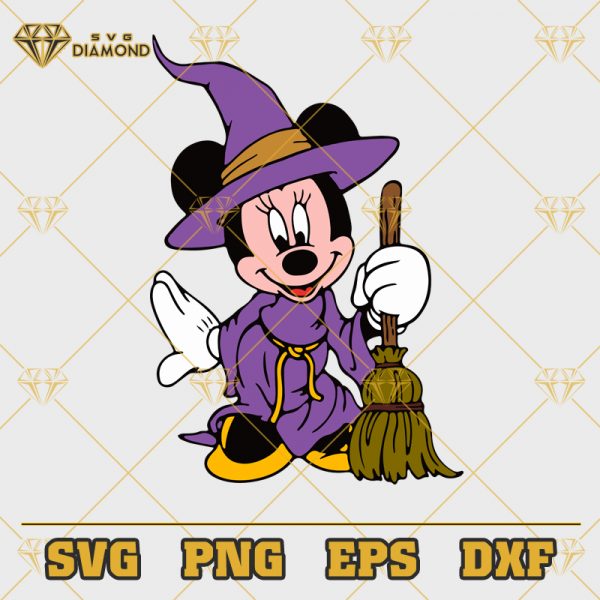 Mickey Witch SVG