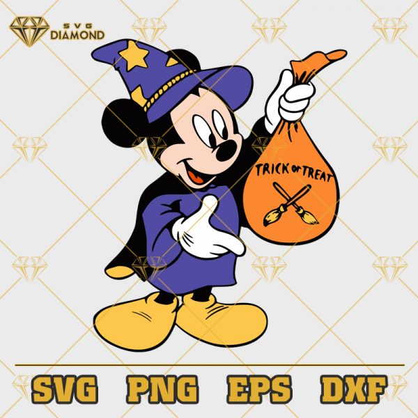 Mickey Witch SVG