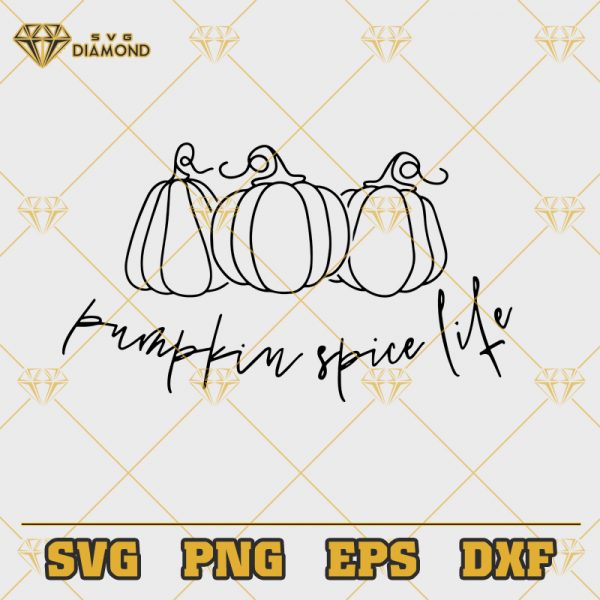 Pumpkin Spice Life SVG