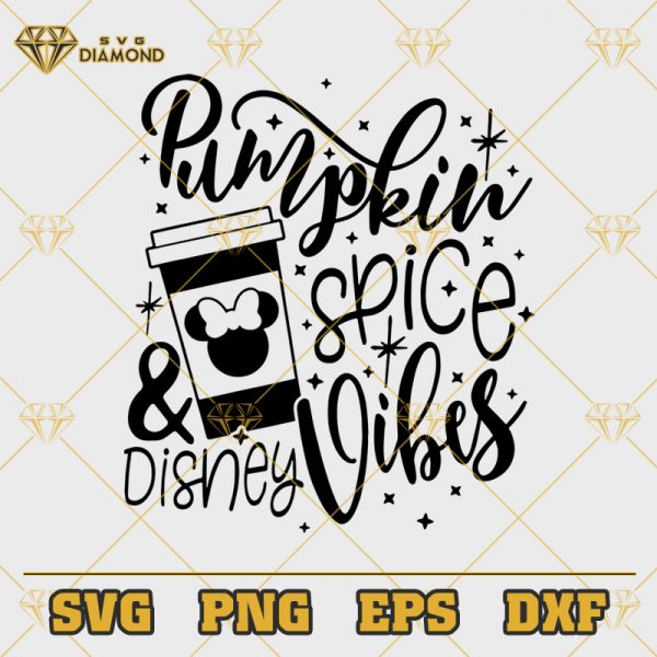 Pumpkin Spice Vibes SVG