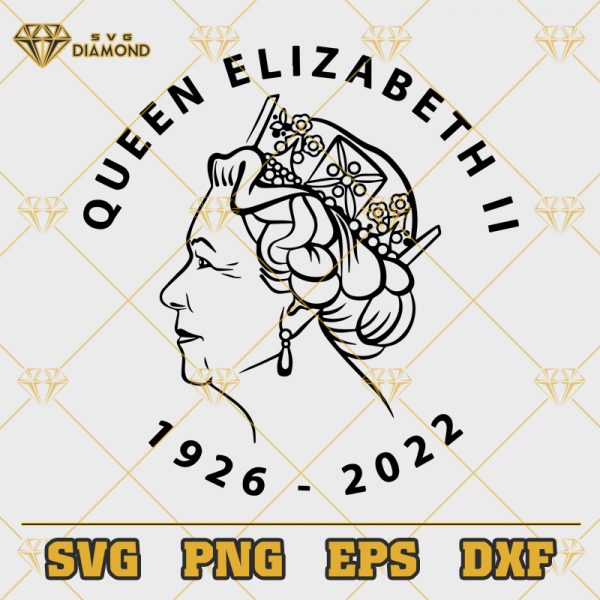 RIP Queen Elizabeth II SVG