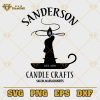 Sanderson Candle Crafts SVG