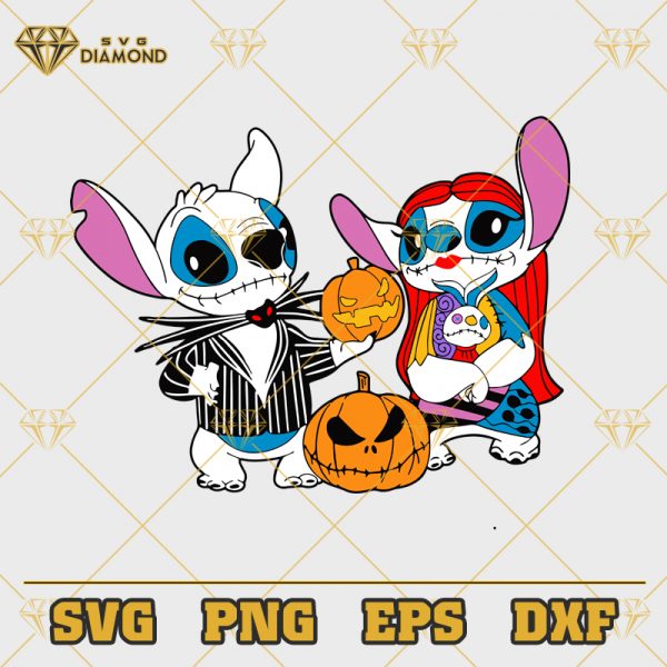 Stitch And Lilo SVG