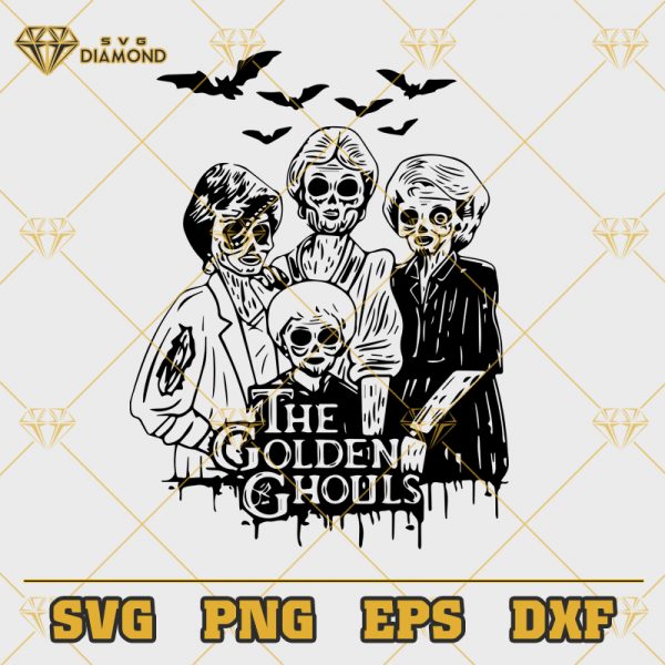 The Golden Ghouls Horror SVG