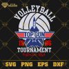 Volleyball Top Gun 1986 Tournament Fightertown USA SVG