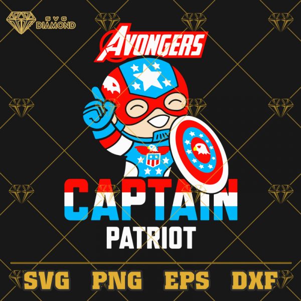 Avongers Captain Patriot SVG