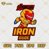 Avongers Iron Dude SVG