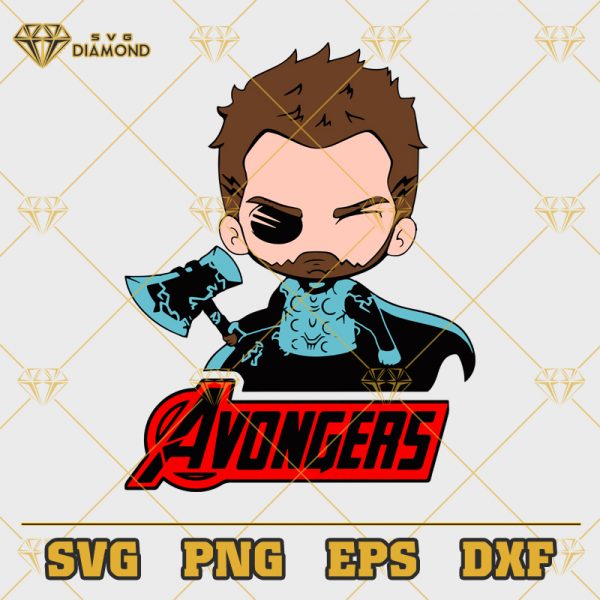 Avongers Thor SVG