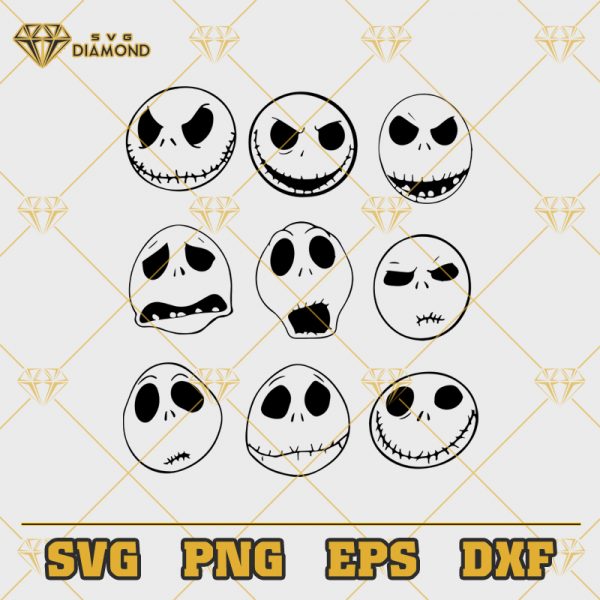 Bundle Jack Skellington SVG