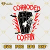 Corroded Coffin SVG