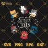 Dungeons And Cats Poster SVG