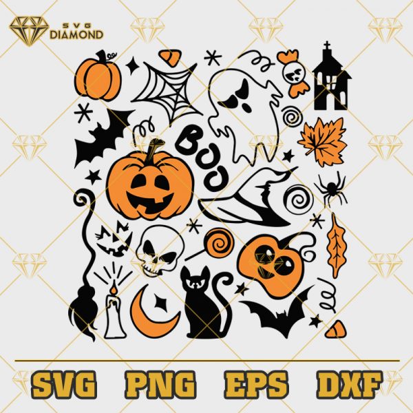 Halloween Doodle SVG